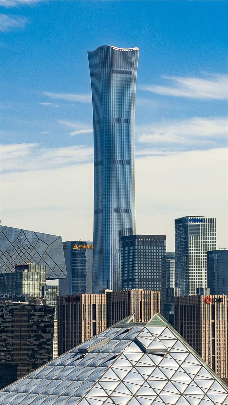 北京 CBD 城市天际线